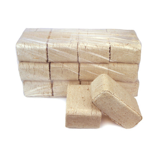 Træbriketter - 96 pakker - 960kg