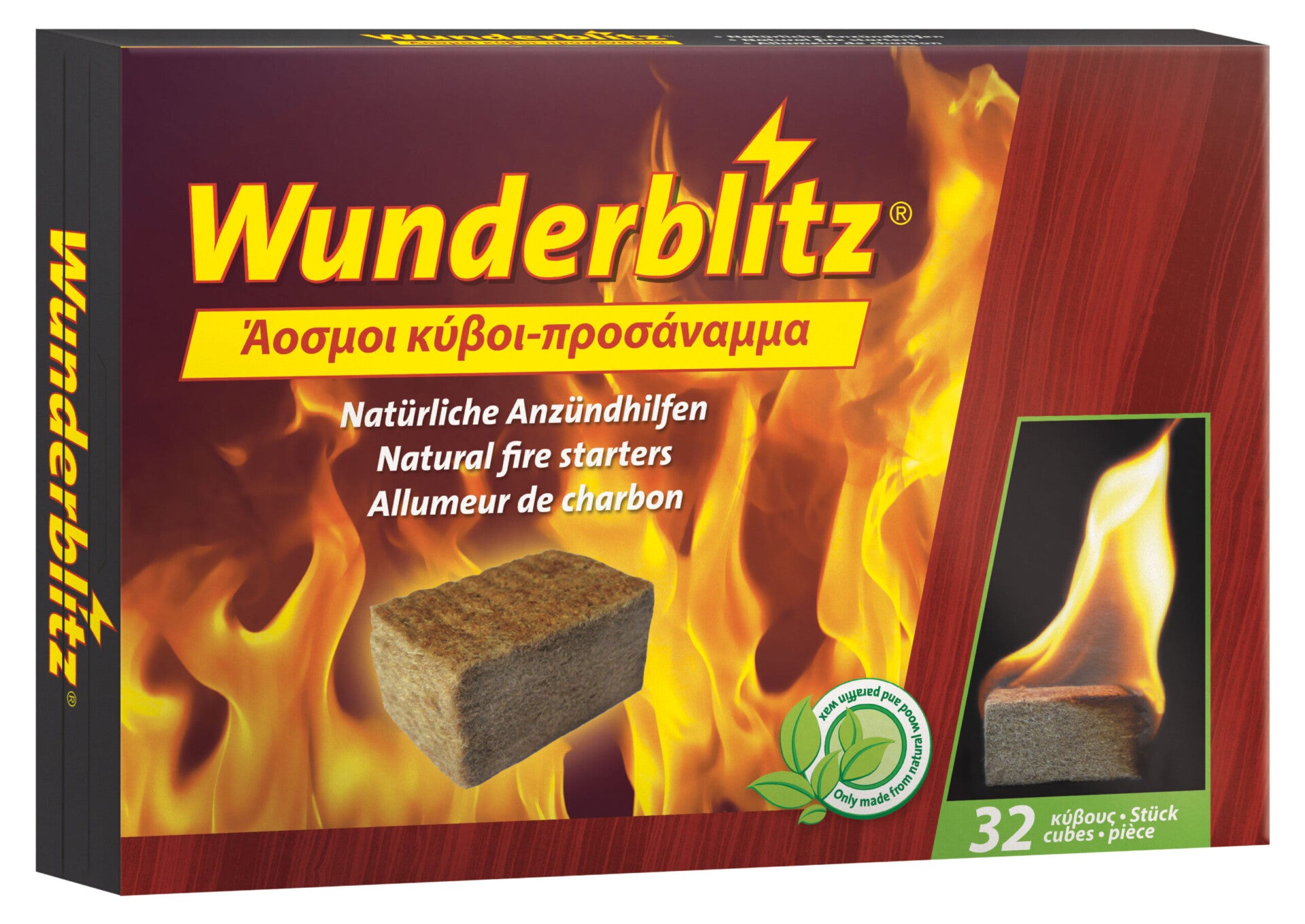 Optændingsblokke 32stk - 4 pak