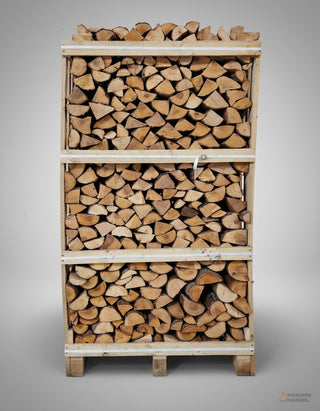 Blandet løvtræ brænde - Ovntørret brændetårn
