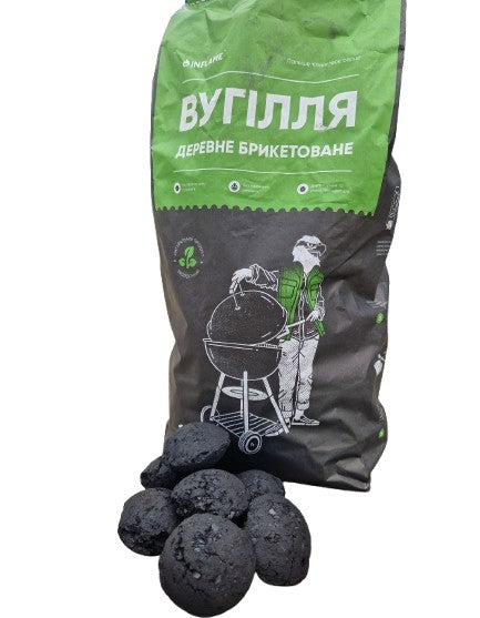Grillkul Briketter Restaurant Grade. 250 poser af 2kg