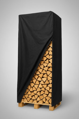 Overtræk til brændetårne. Sort