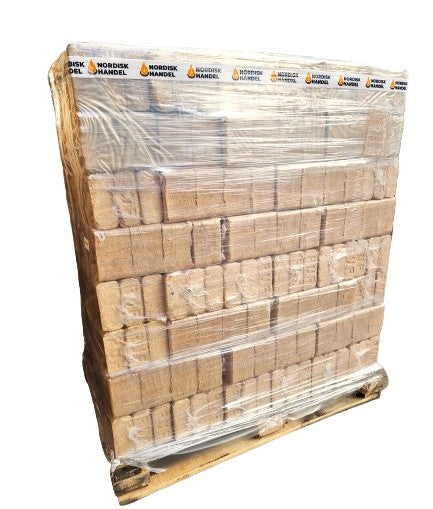 RUF træbriketter - 96 pakker - 960kg