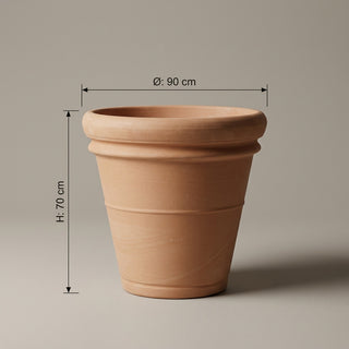 Havekrukke 'Marbella' Ø90cm - naturlig terrocotta