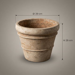 Havekrukke 'Florae choco' - naturlig terrocotta