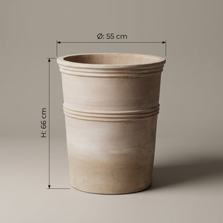 Havekrukke 'Terravita' - naturlig terrocotta