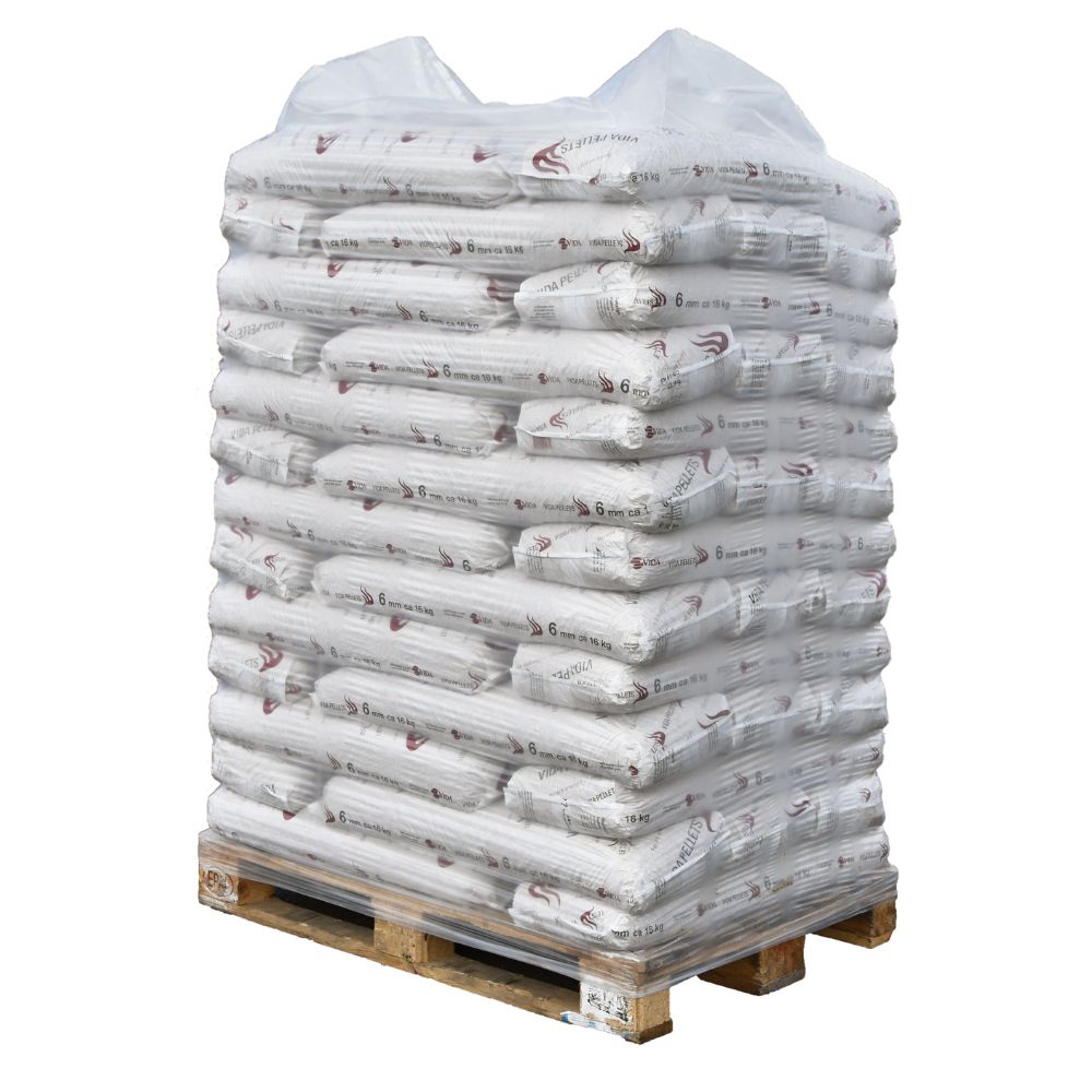 Vida Træpiller 6mm 1 palle