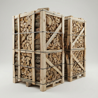 Ovntørret Egebrænde tårne med "transportskade" (min. 3 tårne per levering)