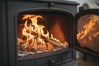 optændingsbrænde i brug